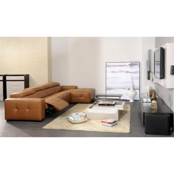 Living Room Sofa with Modern Genuine Leather Sofa Set (426)